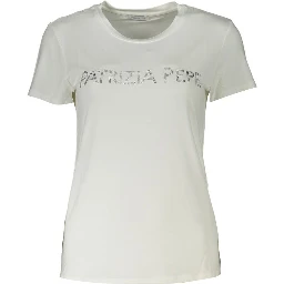 White Organic Cotton Women T-Shirt