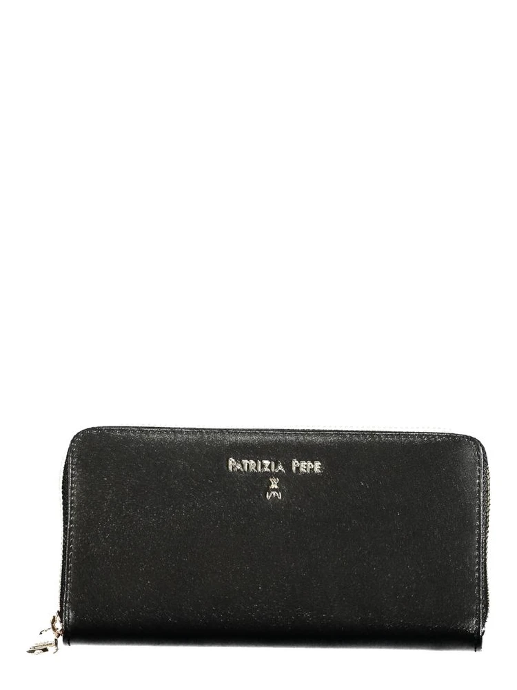 Black Leather Women Wallet