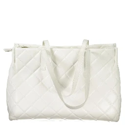 White Polyethylene Handbag