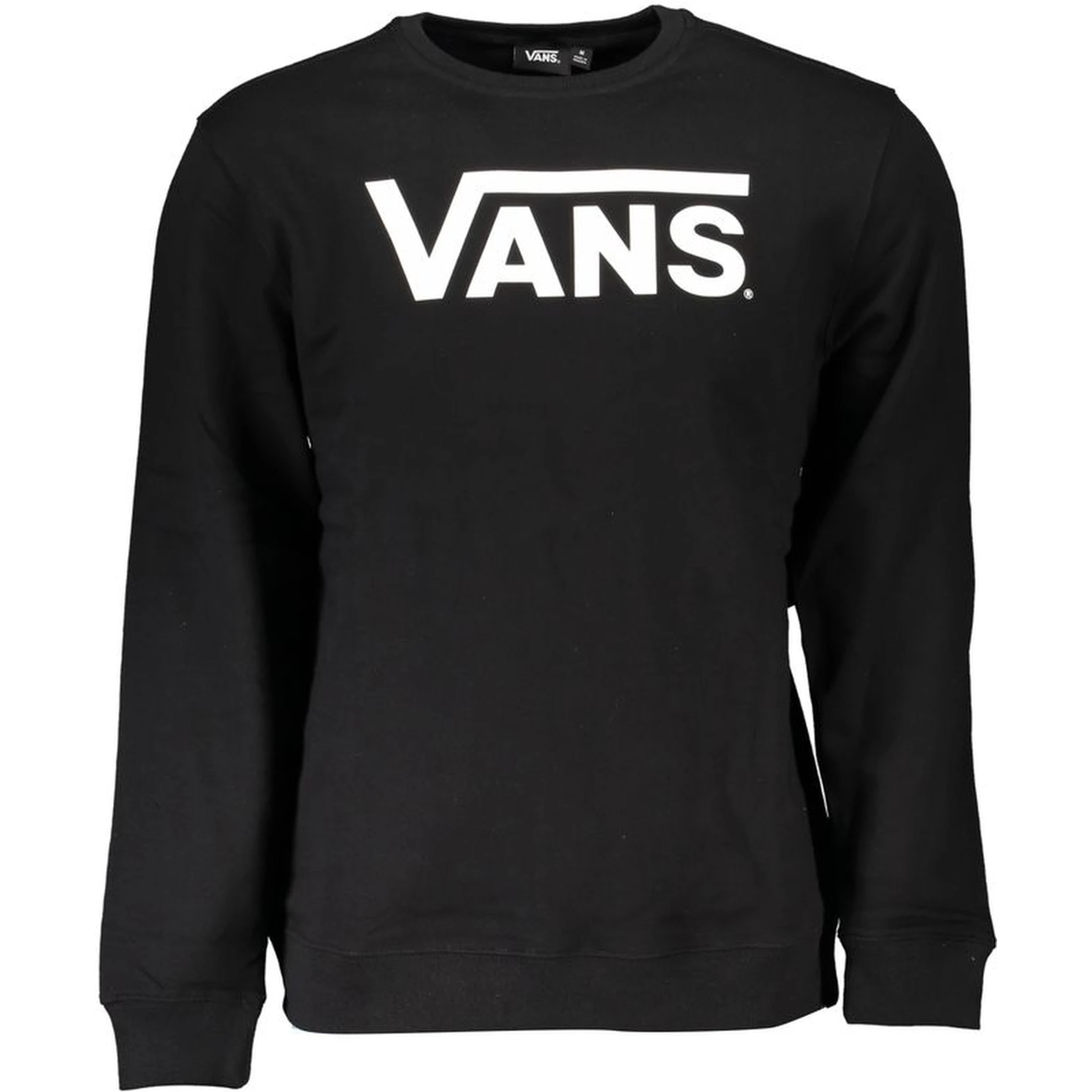 Black Cotton Men Sweater