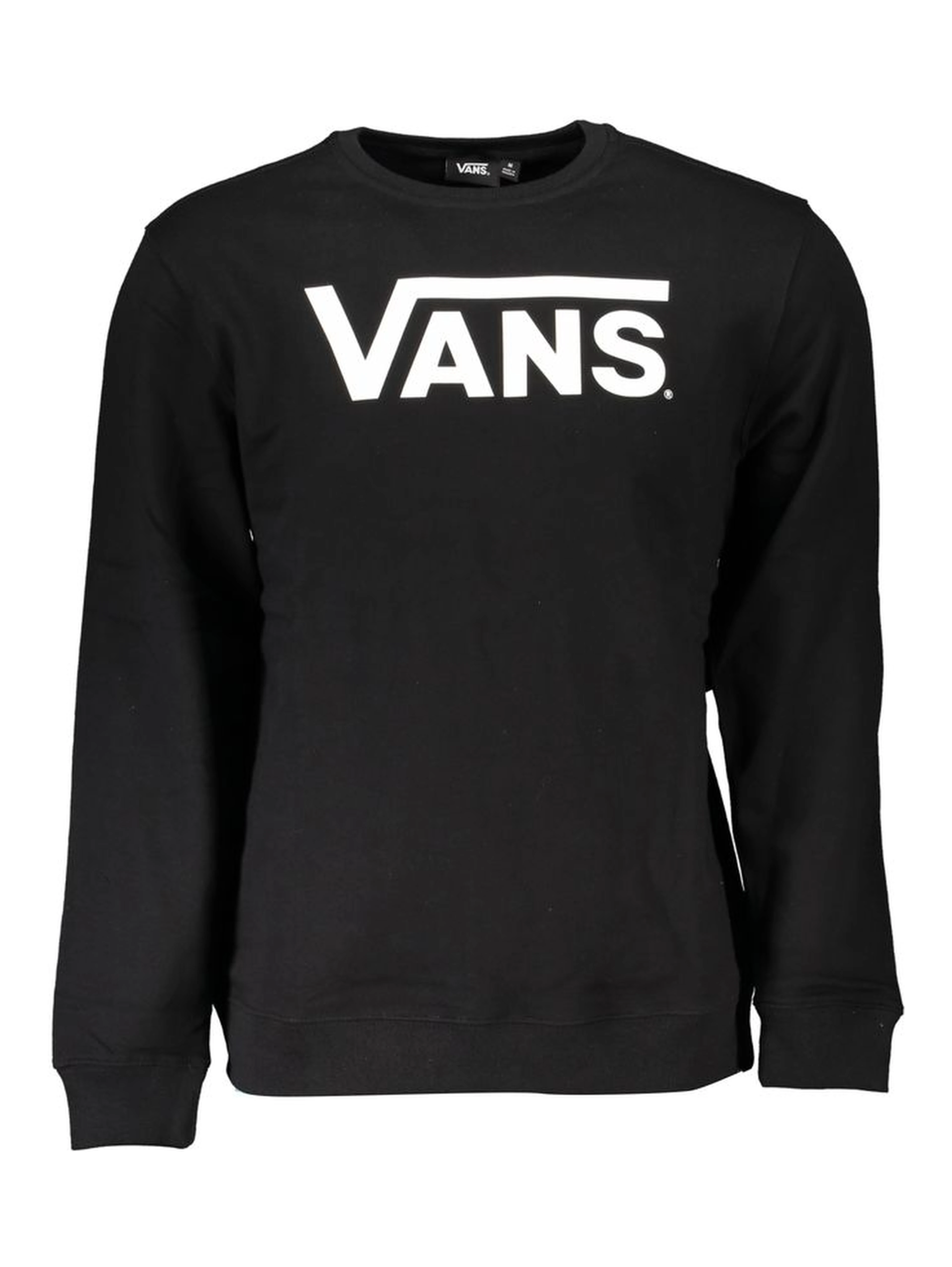 Black Cotton Men Sweater