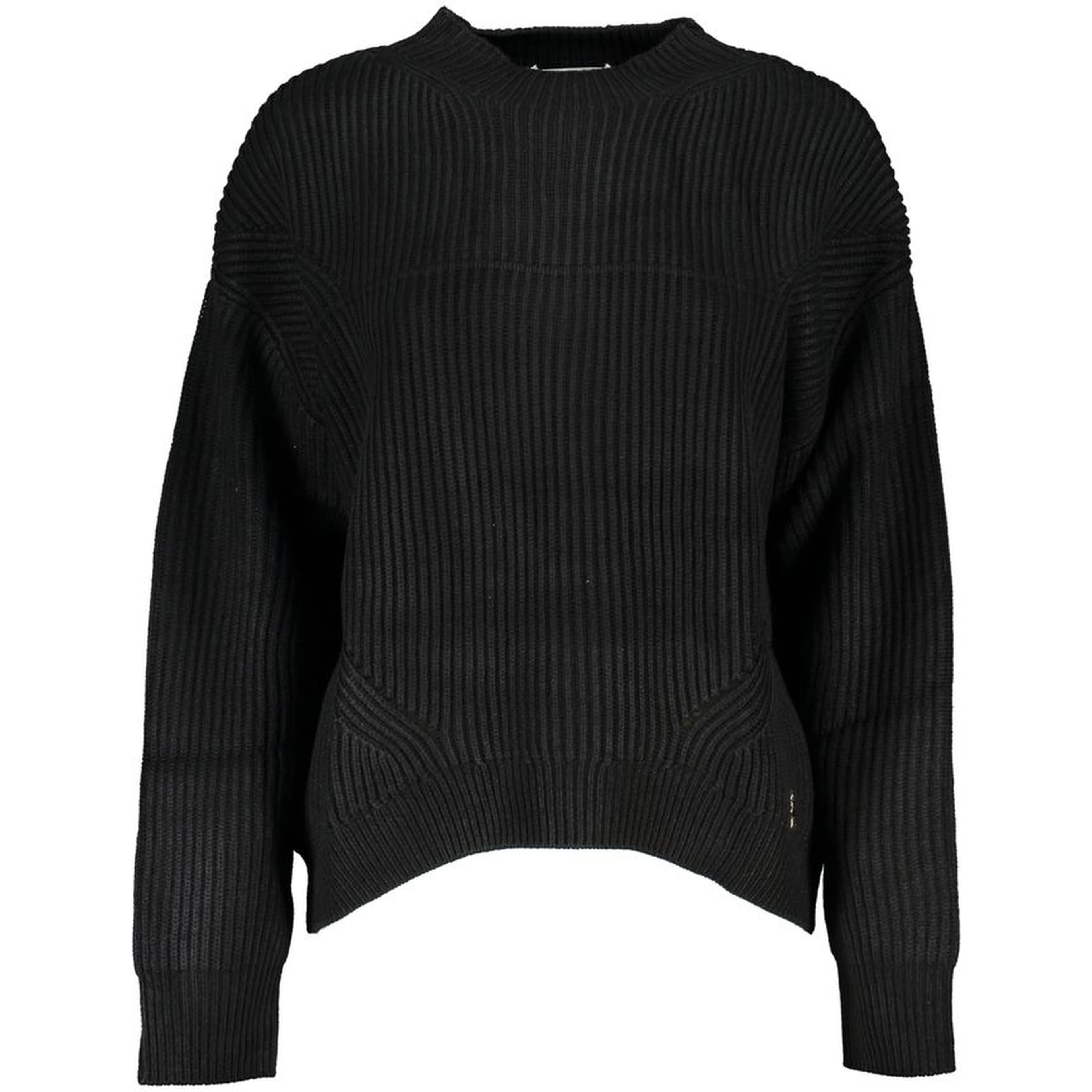 Black Fabric Sweater