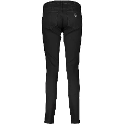 Black Cotton Women Jeans