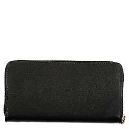 Black Leather Women Wallet