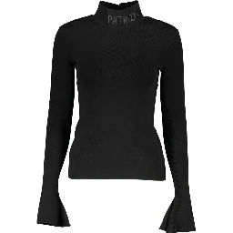 Black Cotton Sweater