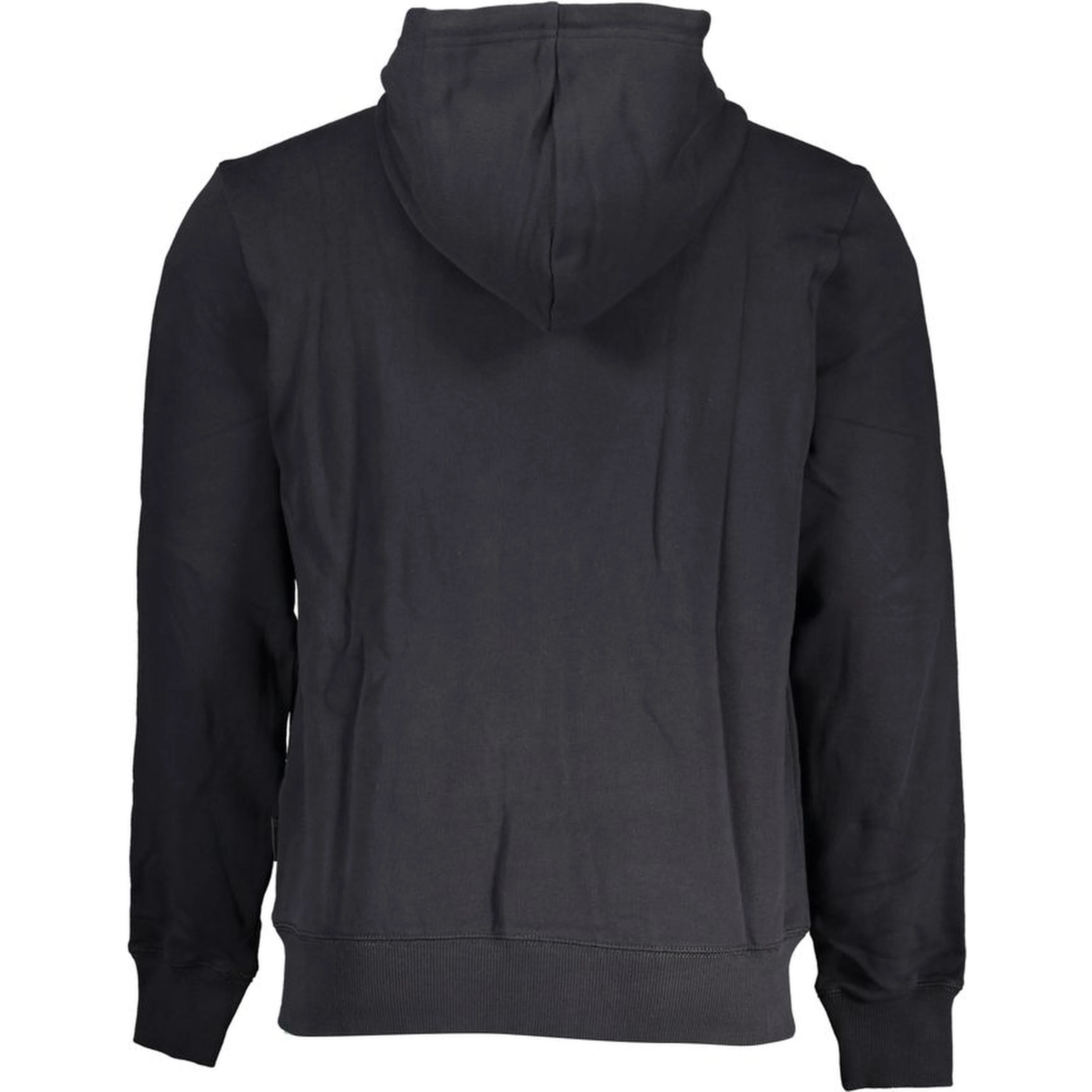 Black Cotton Men Sweater