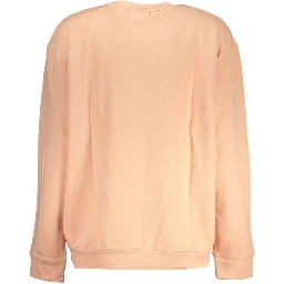 Pink Cotton Women Sweater