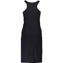 Black Elastane Dress