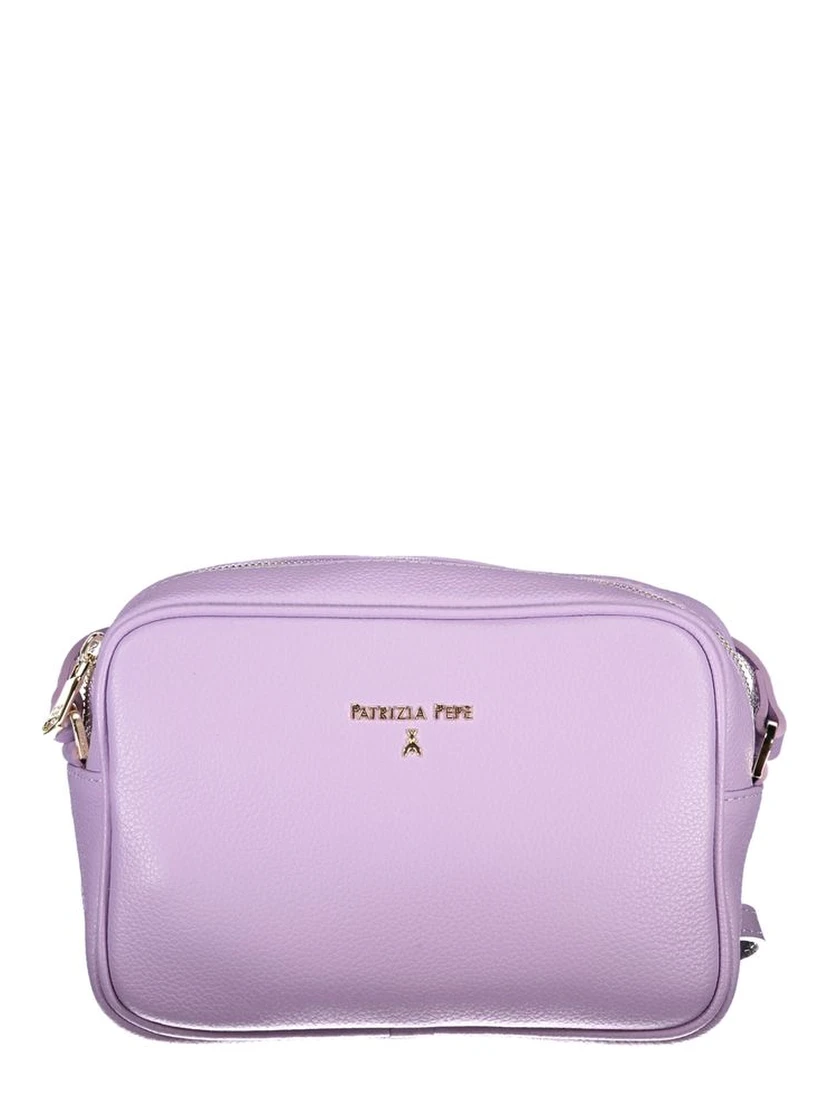 Purple Polyethylene Handbag