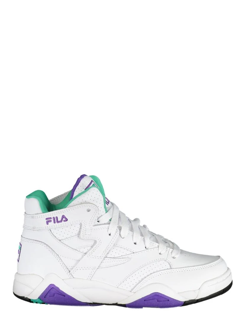 White Polyester Sneaker