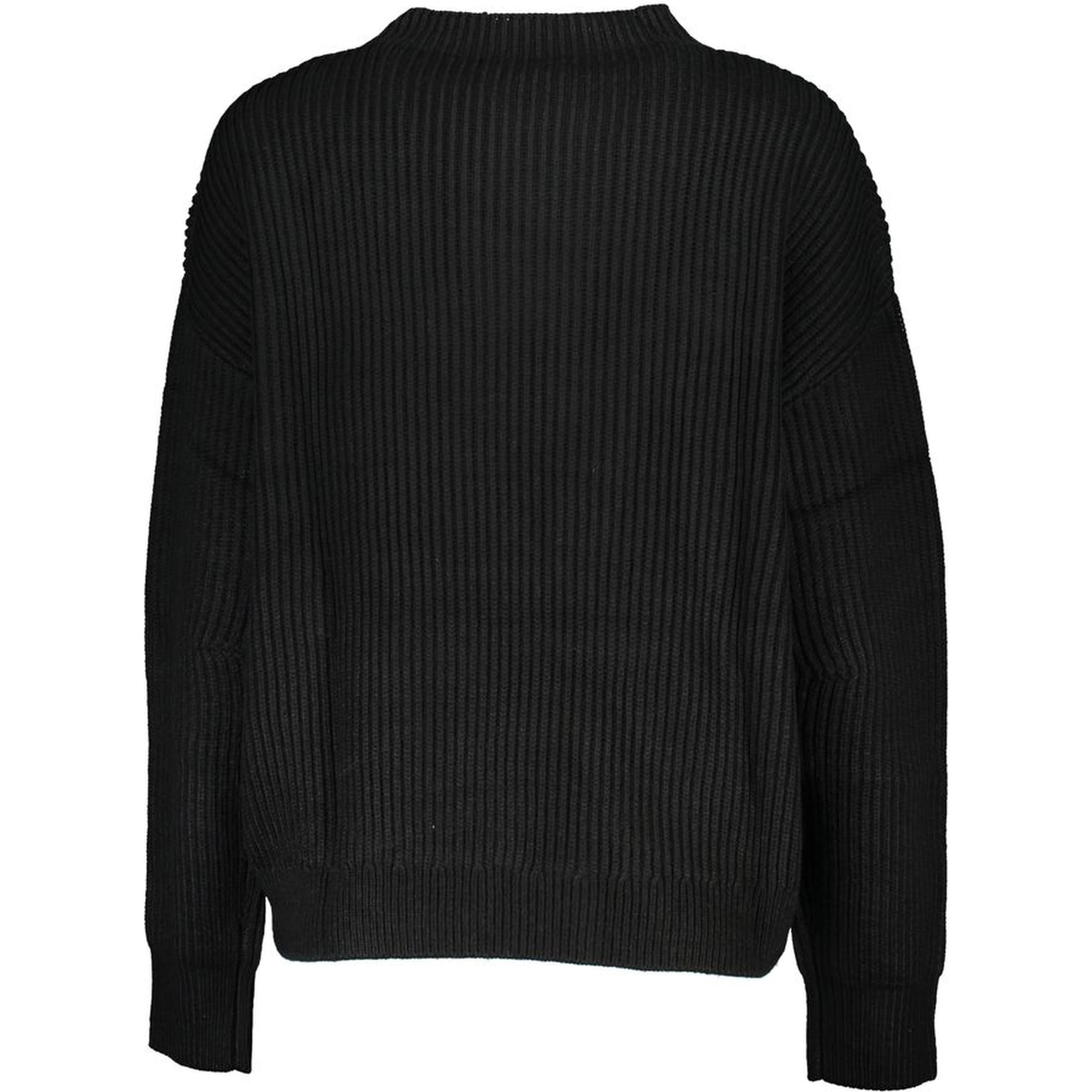 Black Fabric Sweater