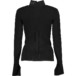 Black Cotton Sweater