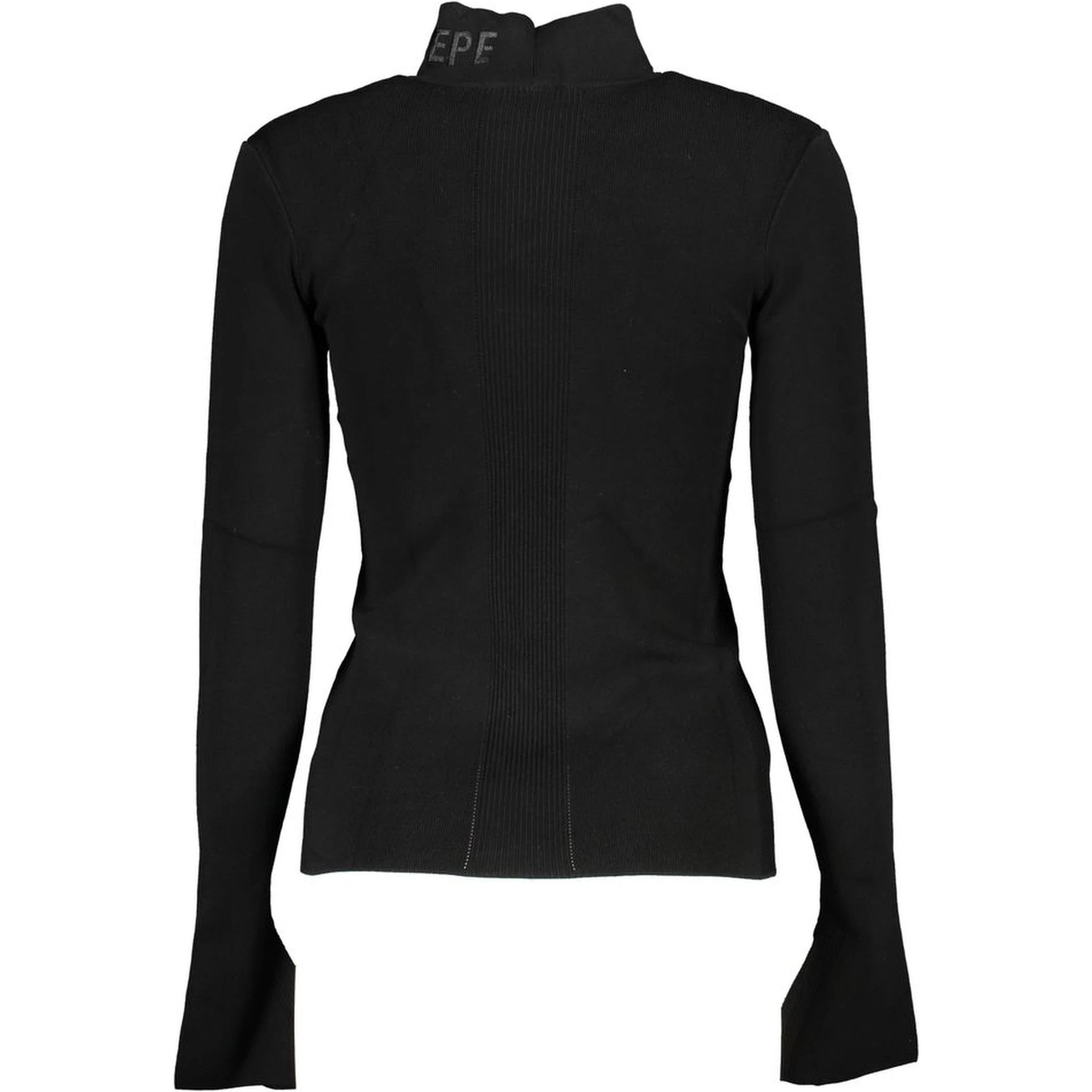 Black Cotton Sweater