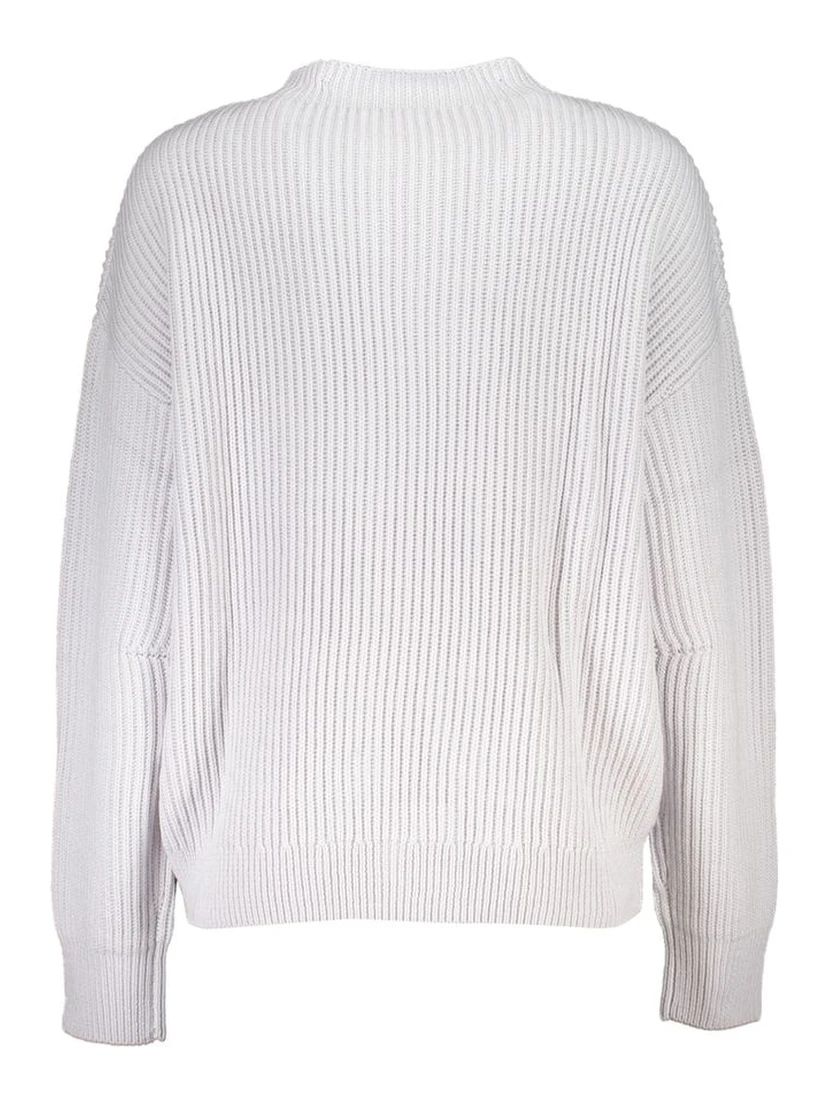 Gray Fabric Sweater