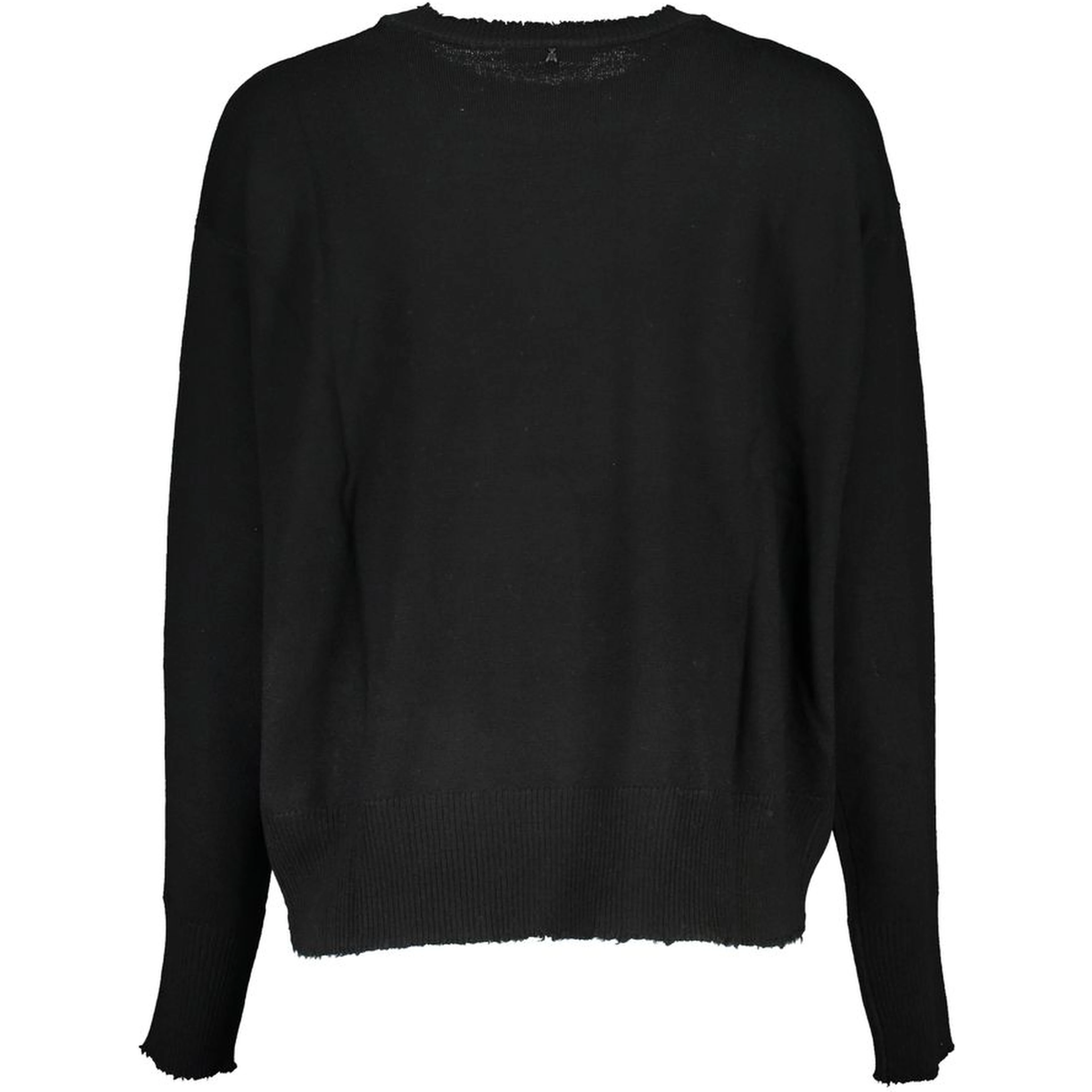 Black Fabric Sweater
