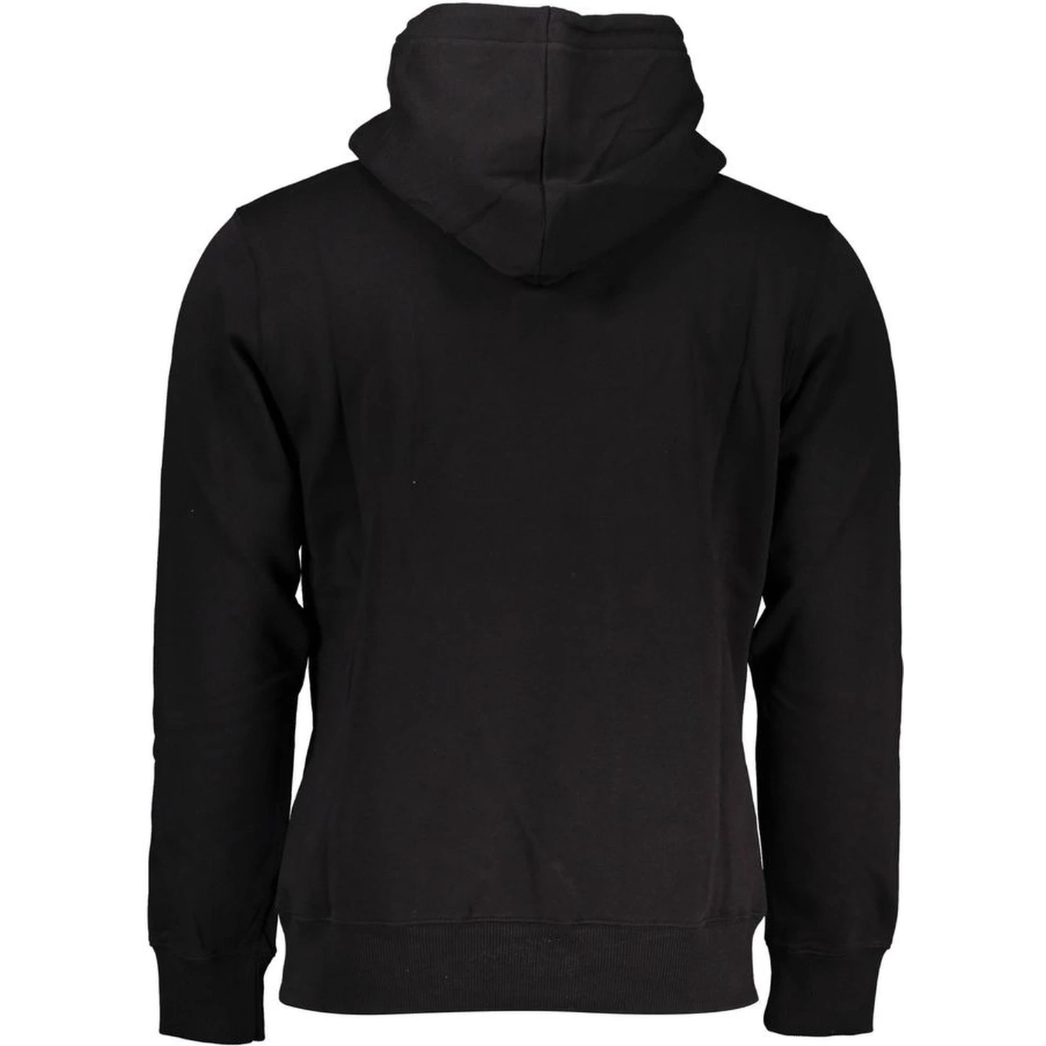 Black Cotton Men Sweater