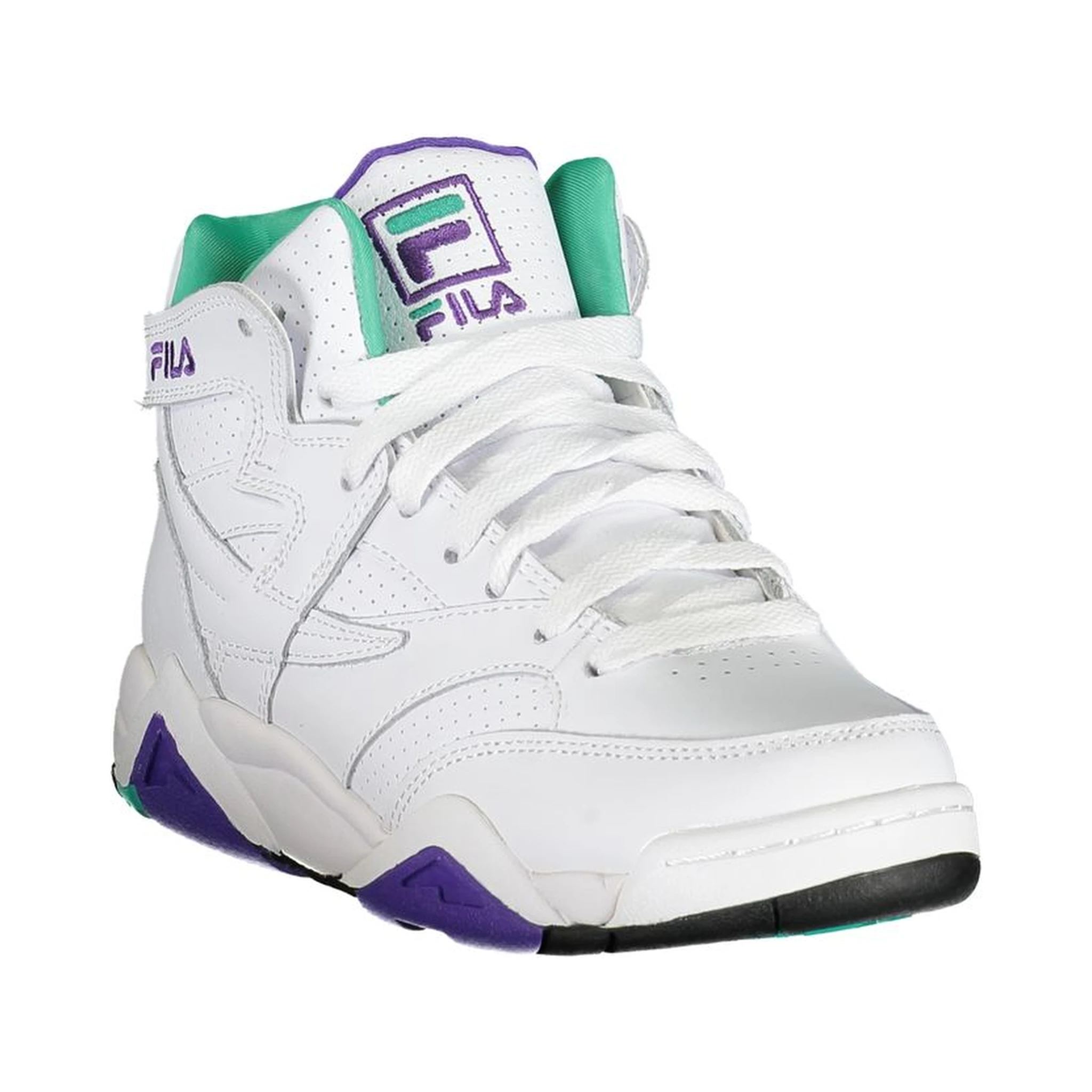White Polyester Sneaker