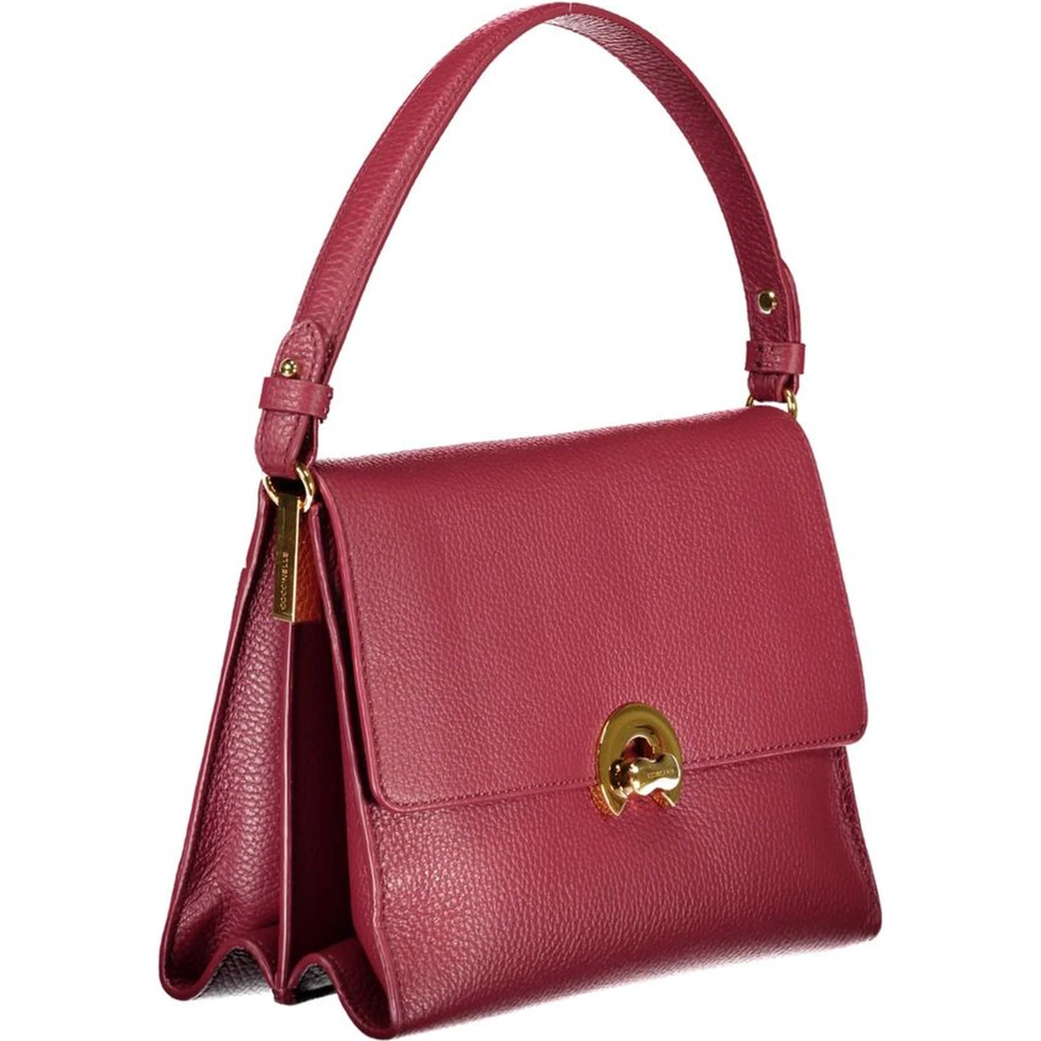 Red Leather Handbag