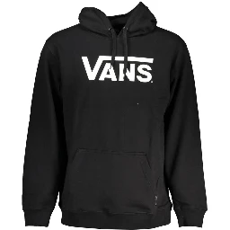 Black Cotton Men Sweater
