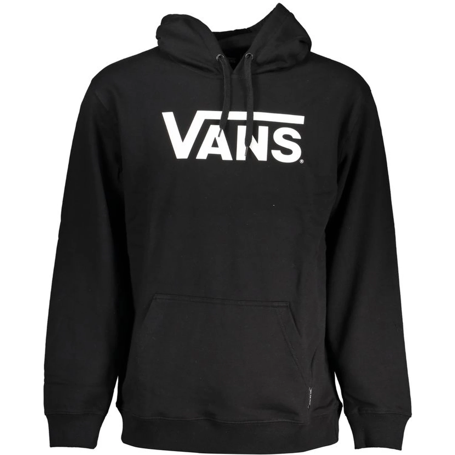 Black Cotton Men Sweater