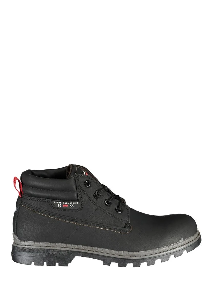 Black Polyester Ankle