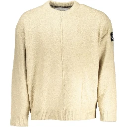 Beige Cotton Sweater