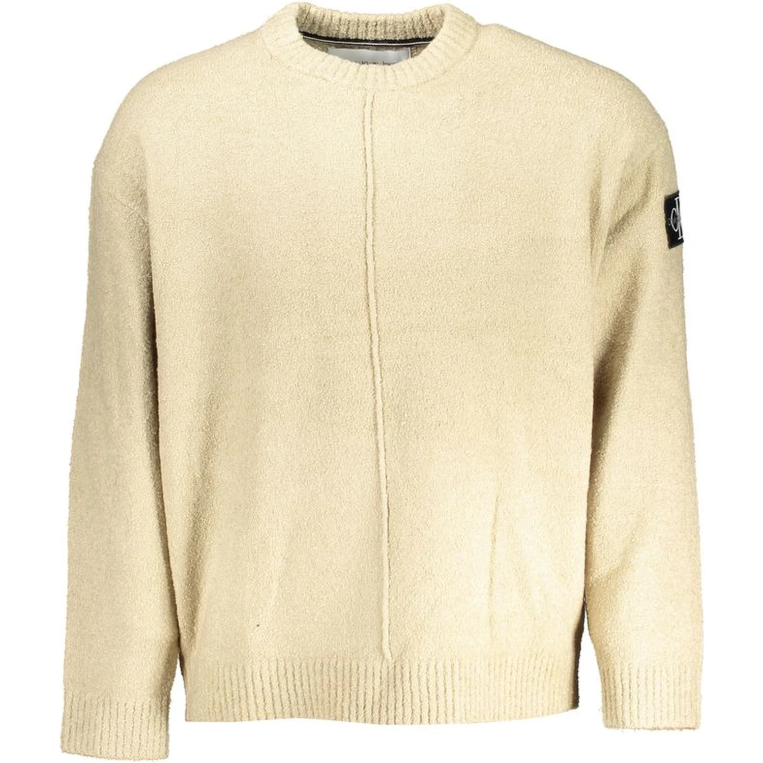 Beige Cotton Sweater
