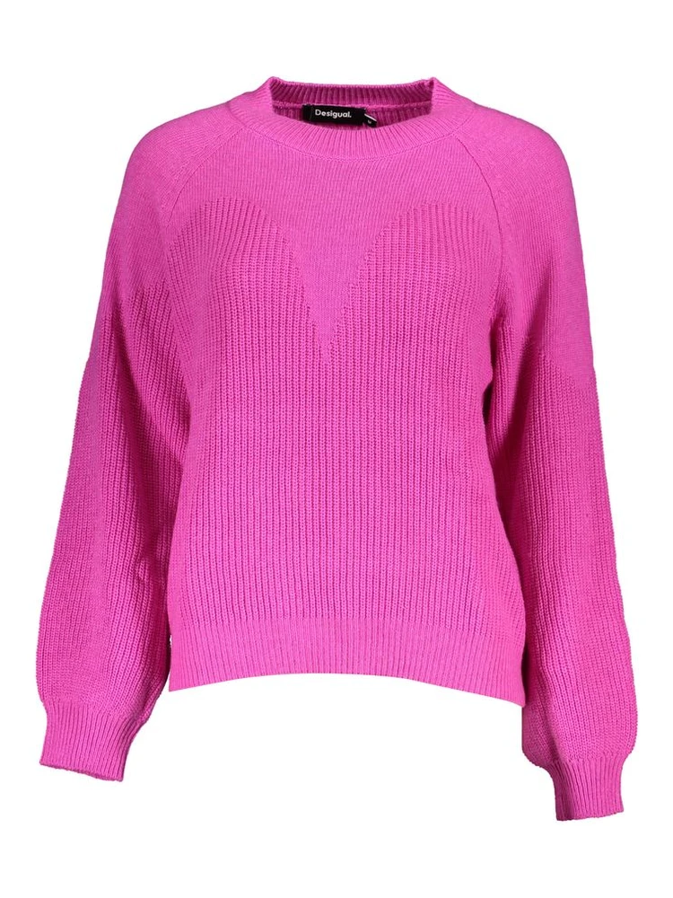 Pink Fabric Sweater