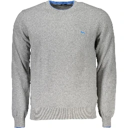 Gray Fabric Sweater