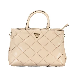 Pink Polyethylene Handbag