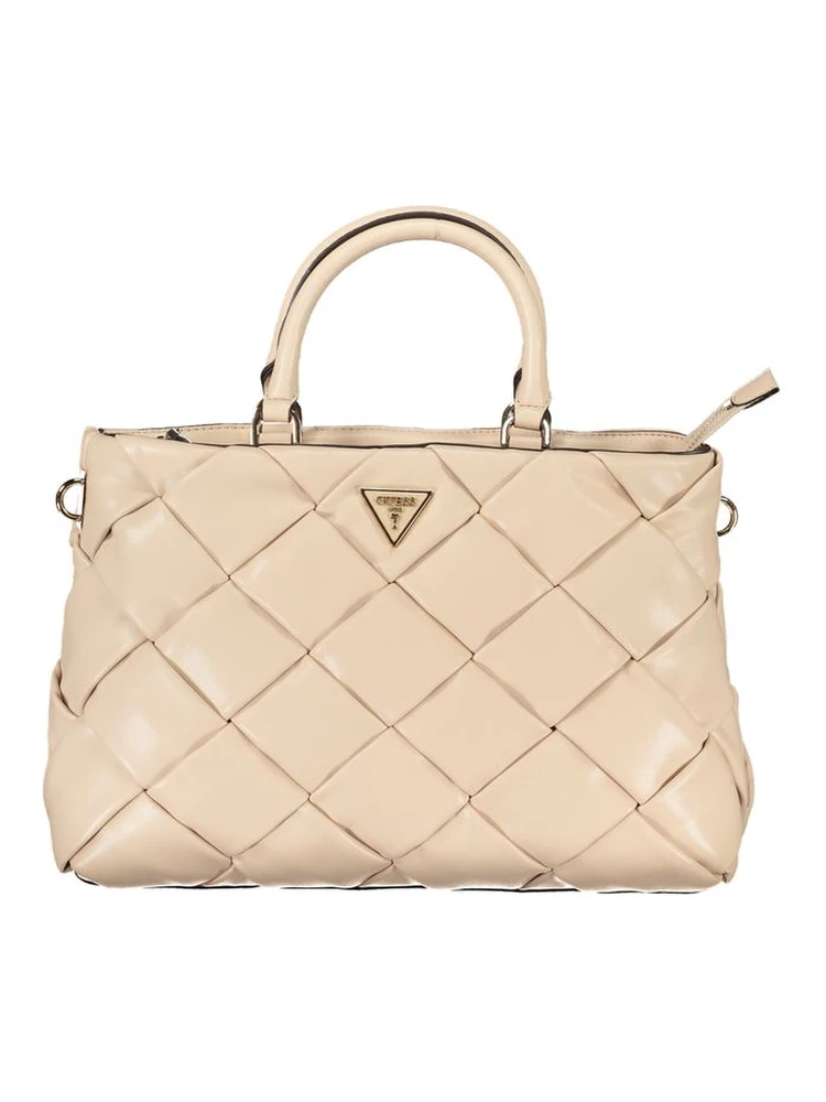 Pink Polyethylene Handbag