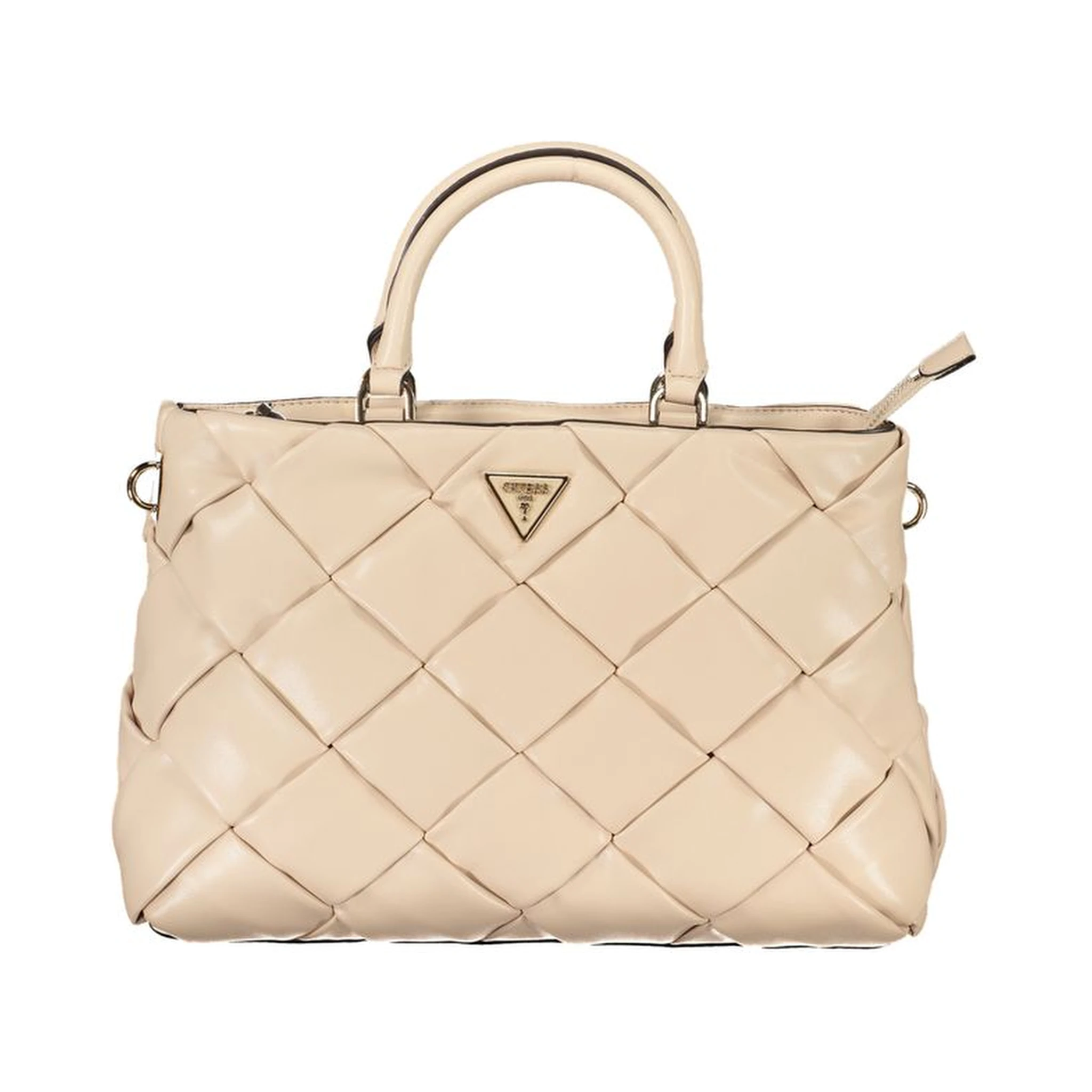 Pink Polyethylene Handbag