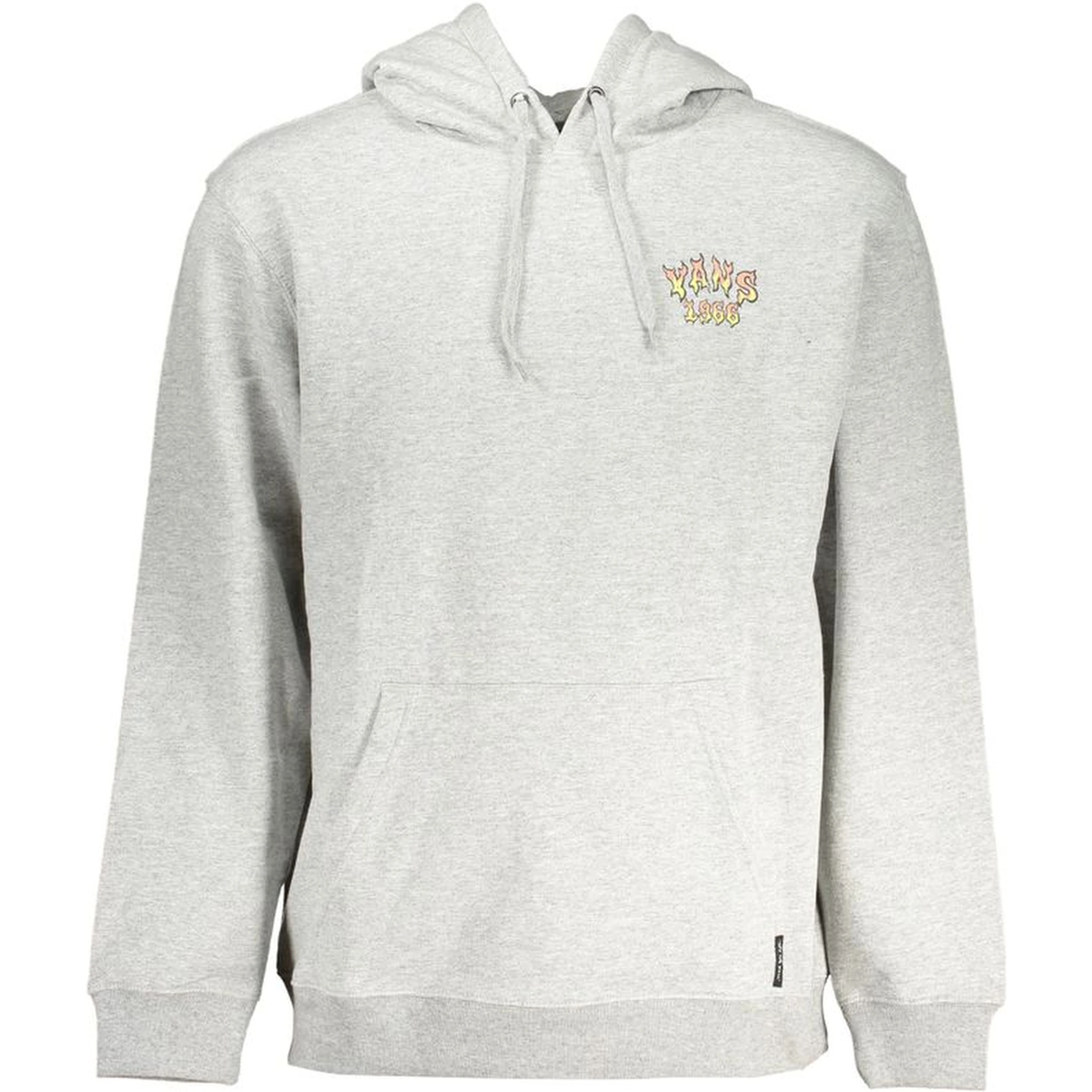 Gray Cotton Men Sweatshirt