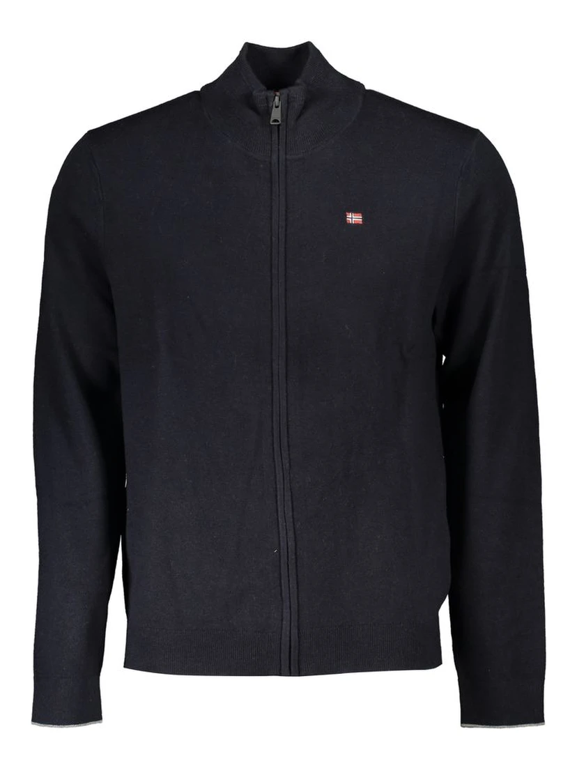 Black Fabric Sweater