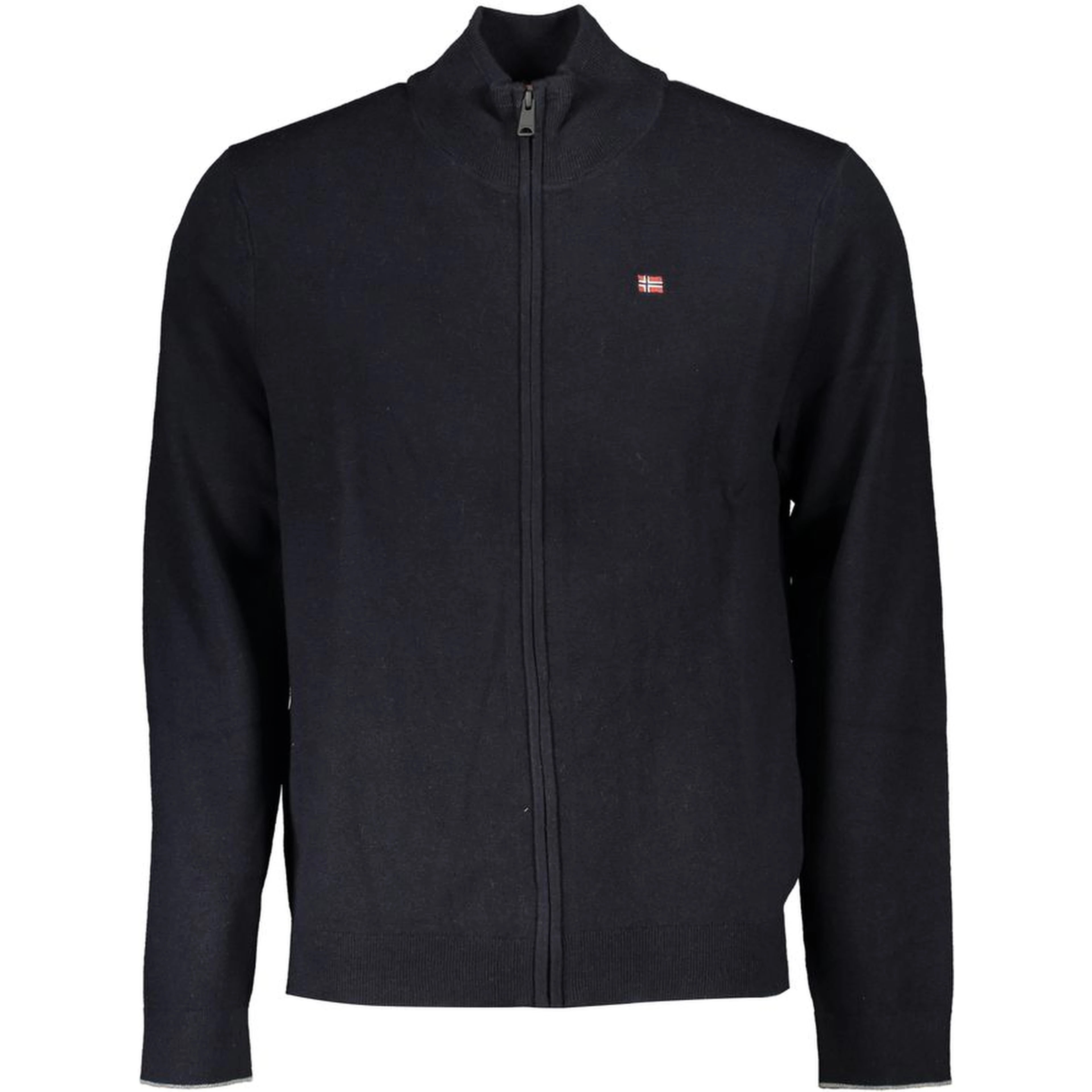 Black Fabric Sweater