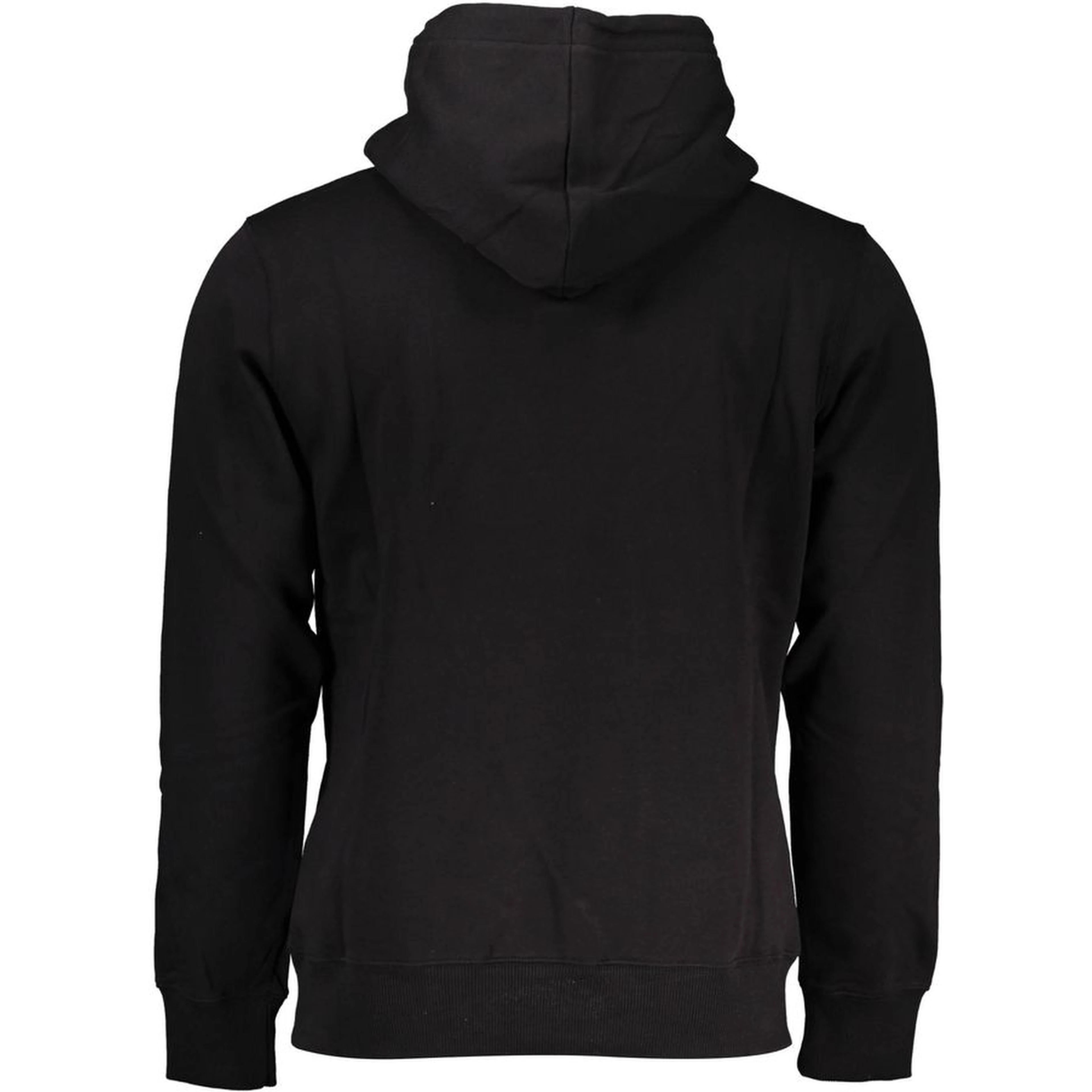 Black Cotton Men Sweater
