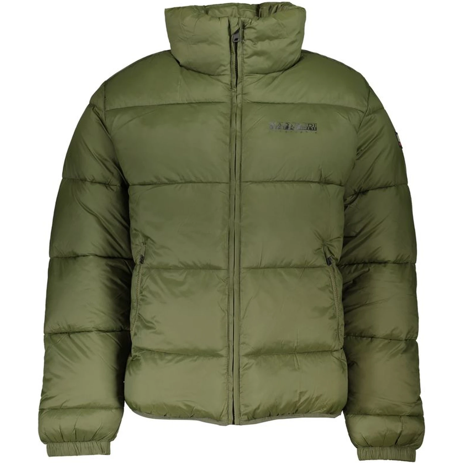 Green Polyamide Men's Jacket