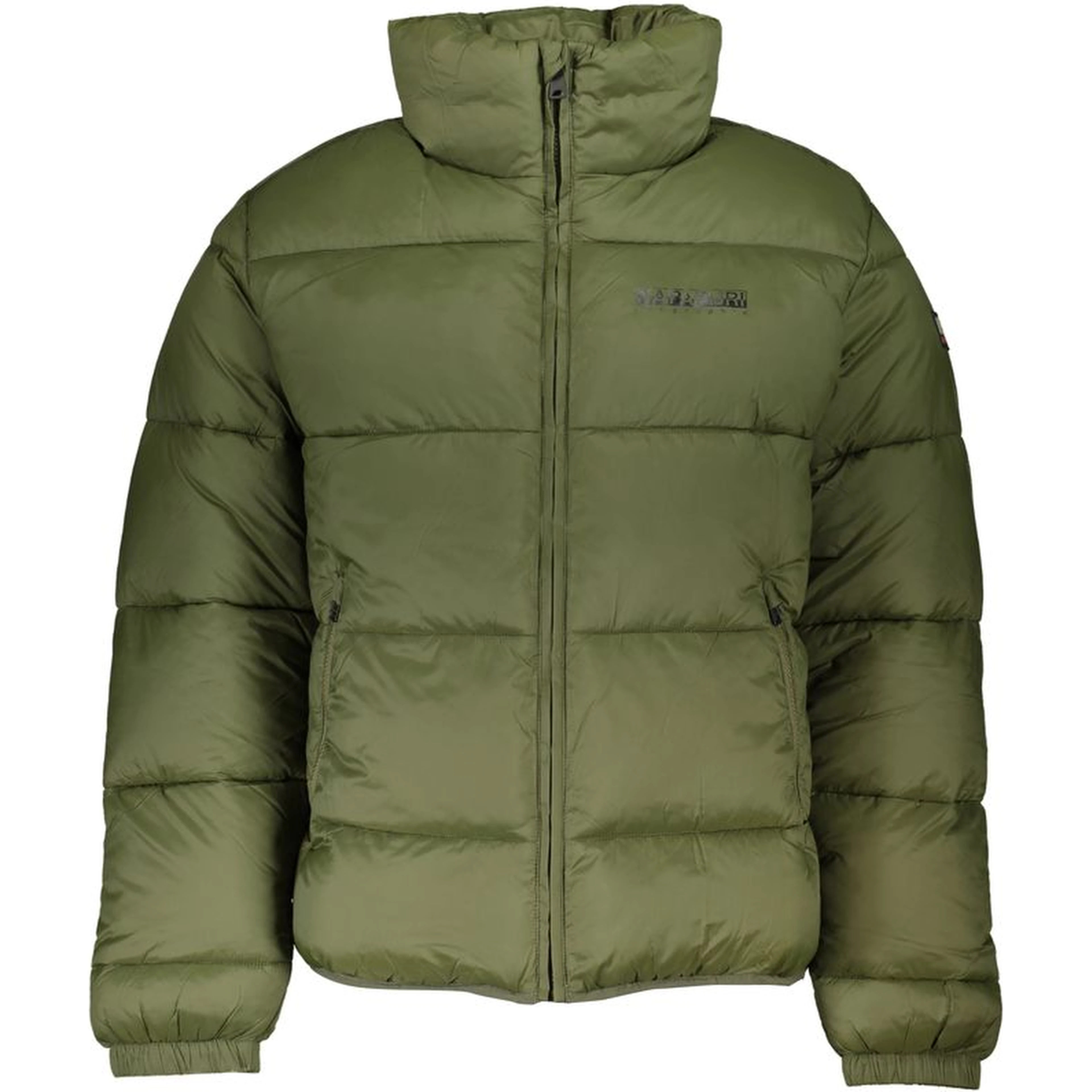 Green Polyamide Men's Jacket