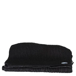 Black Cotton Scarf