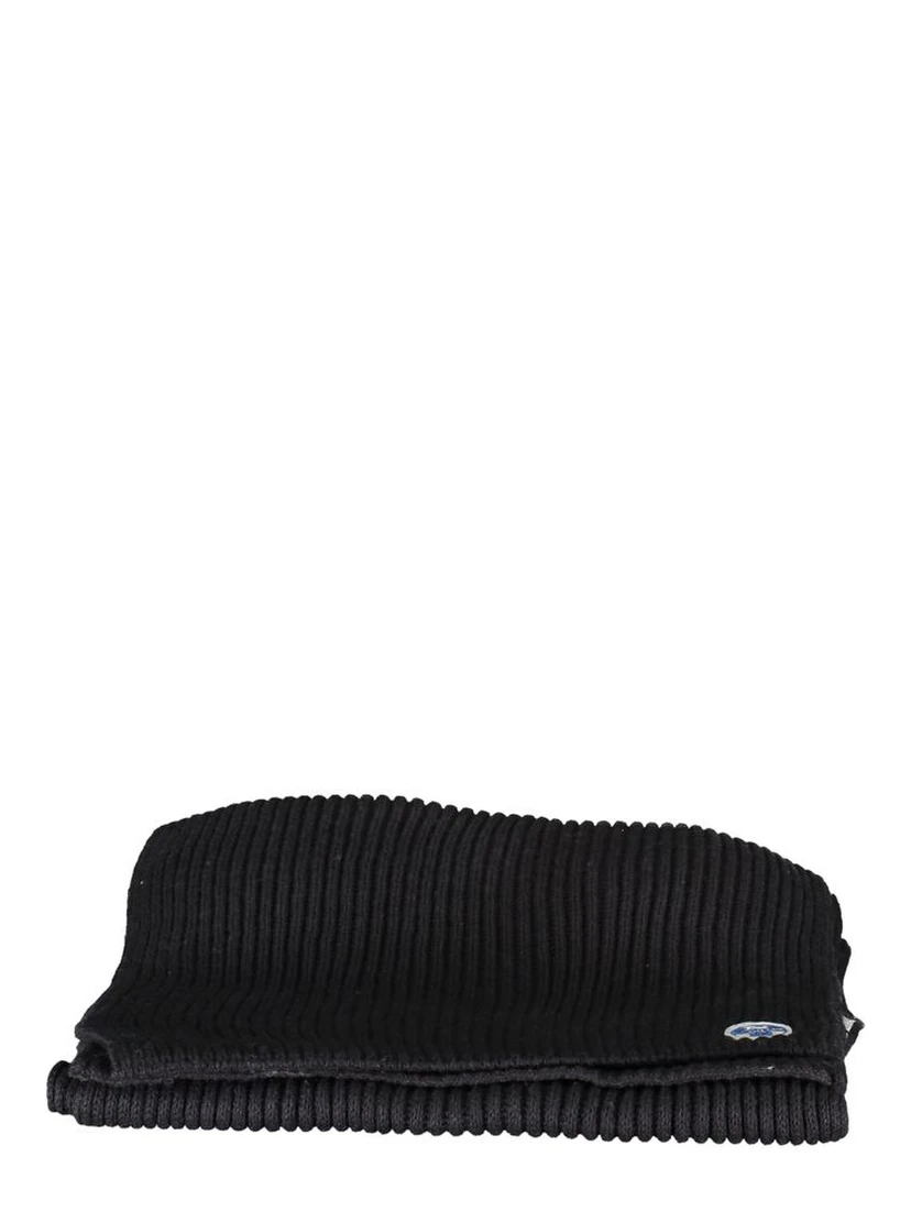 Black Cotton Scarf