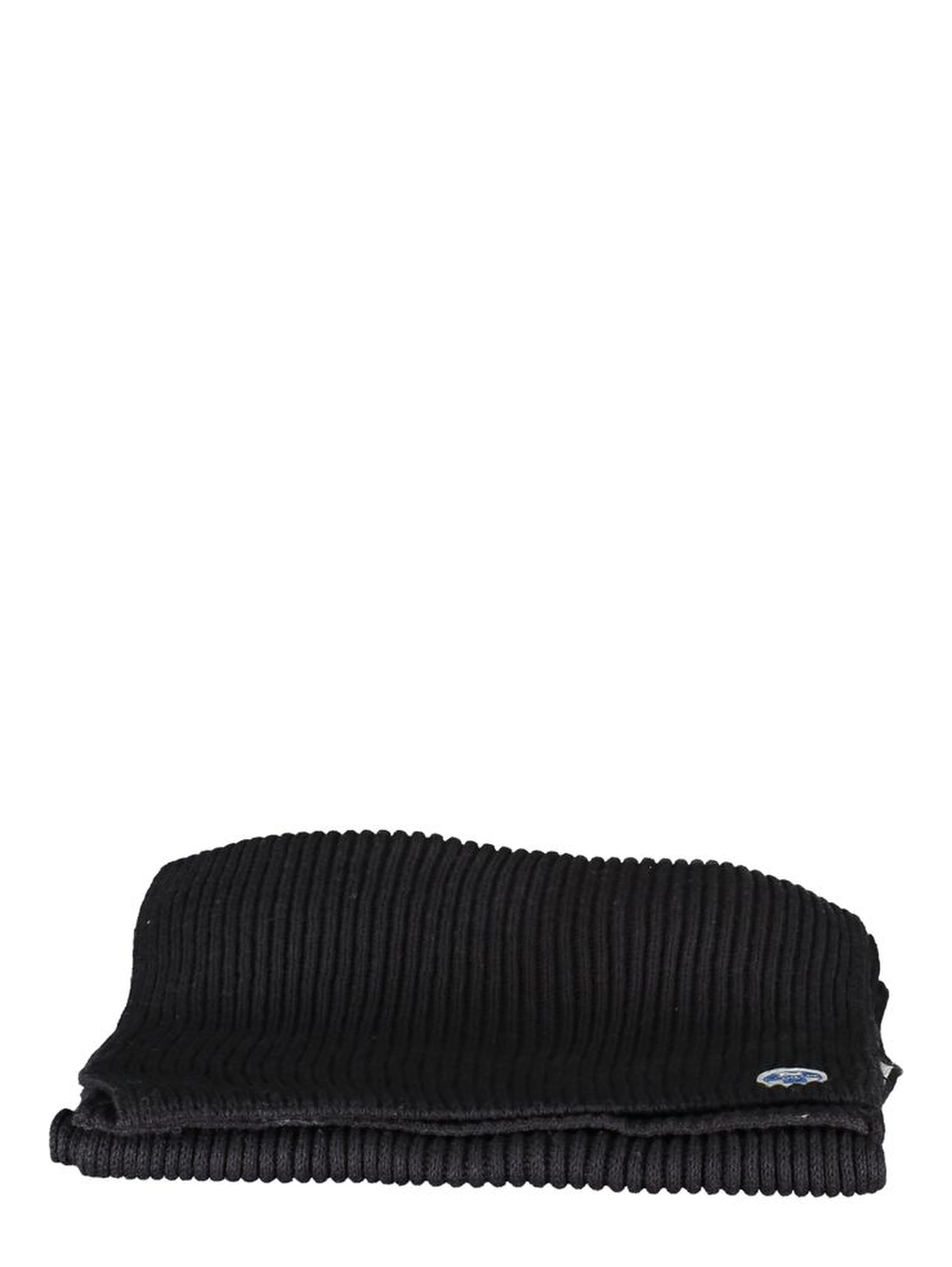Black Cotton Scarf