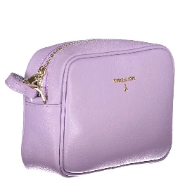 Purple Polyethylene Handbag