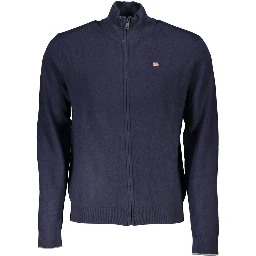 Blue Fabric Sweater
