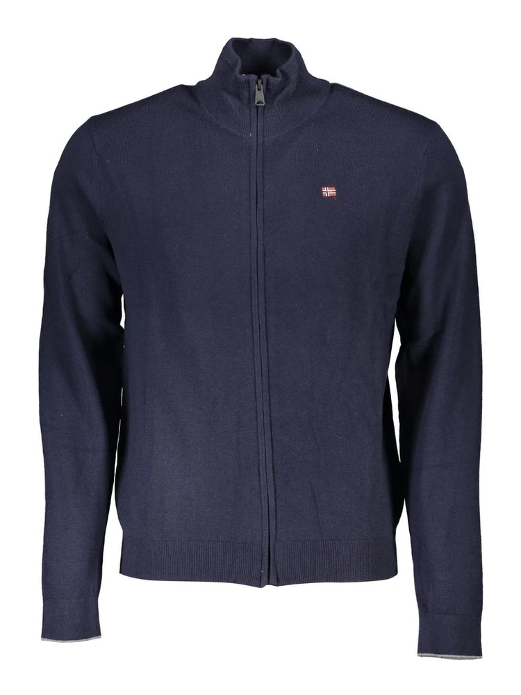 Blue Fabric Sweater