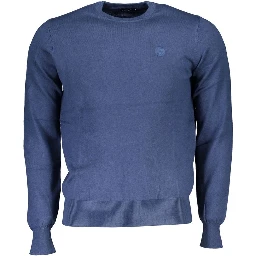 Blue Fabric Sweater