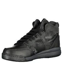 Black Polyester Sneaker