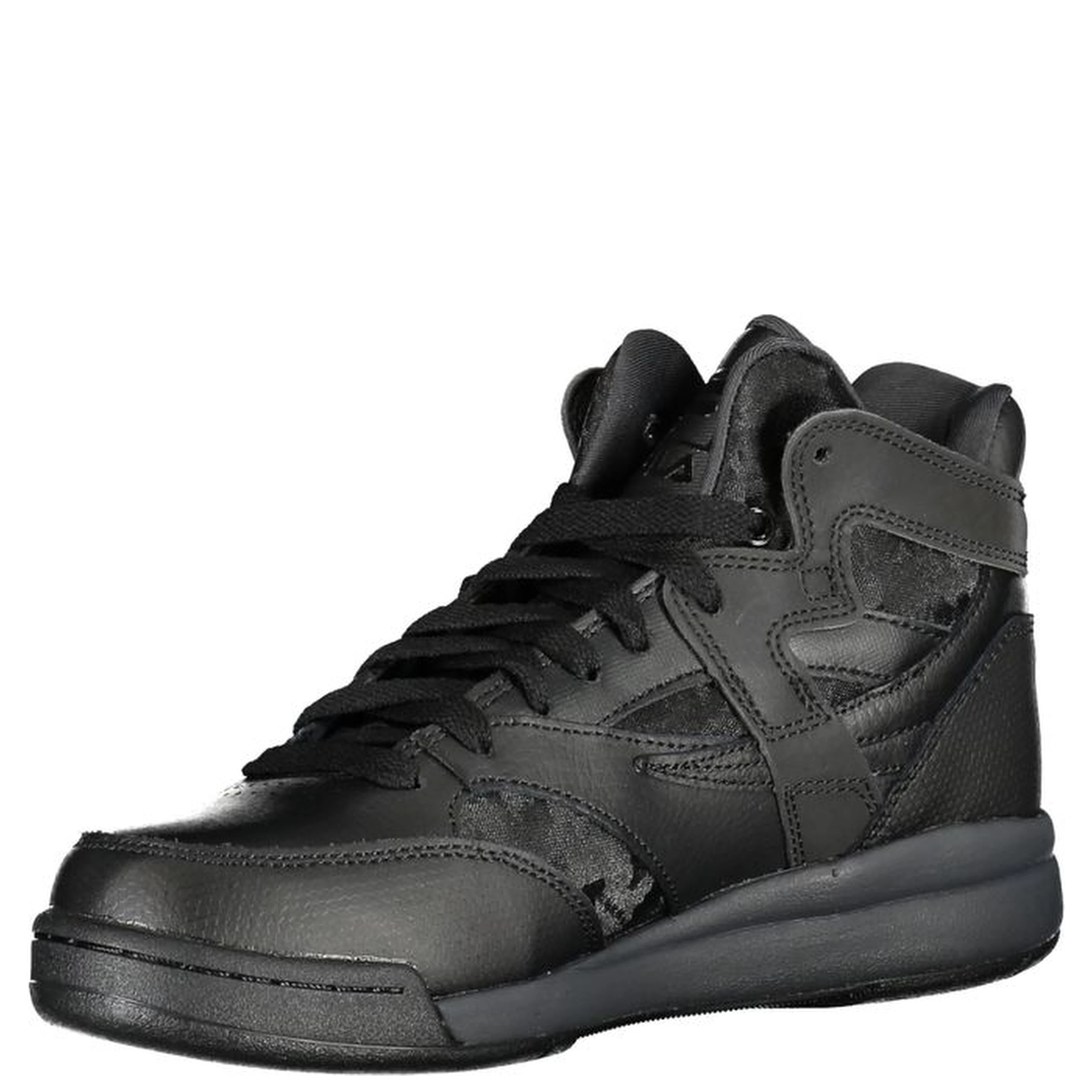 Black Polyester Sneaker
