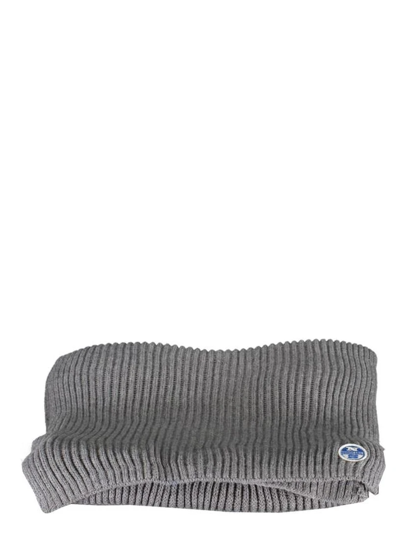 Gray Cotton Scarf