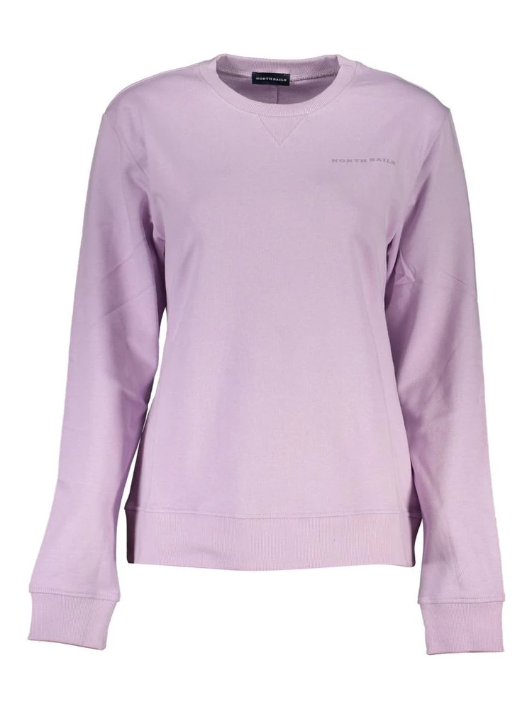 Purple Cotton Women Sweater