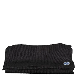 Black Cotton Scarf